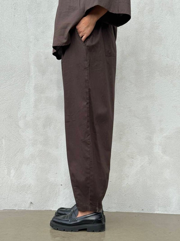 Gaspar Colorado Poplin Brun