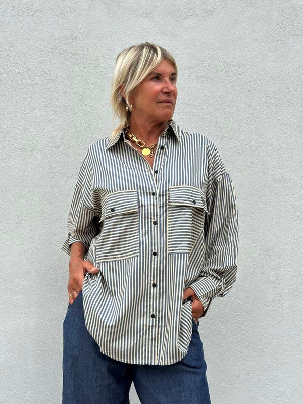 Gaspar Sevillia Stripe Blå