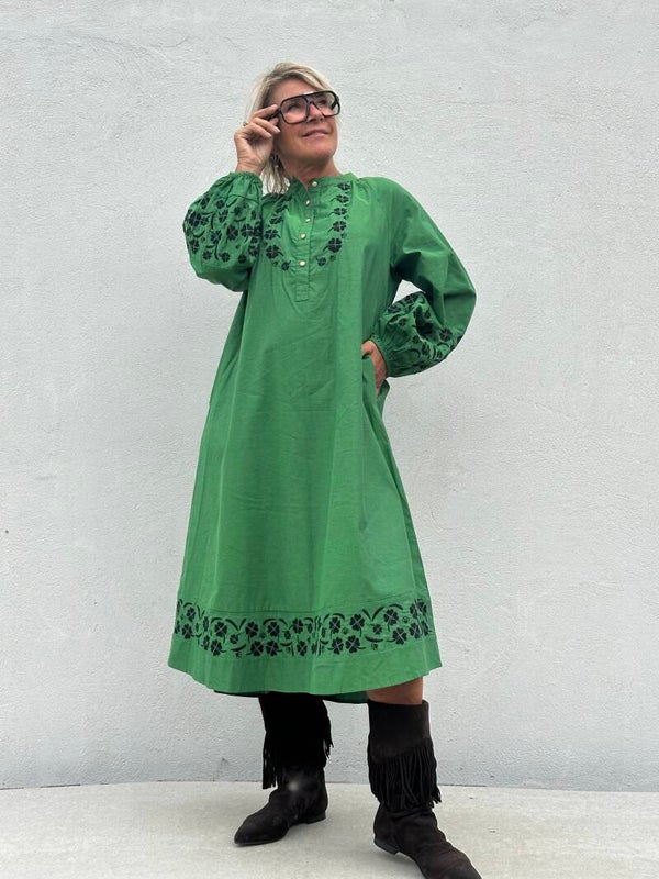 Gaspar Moon Dress Grønn