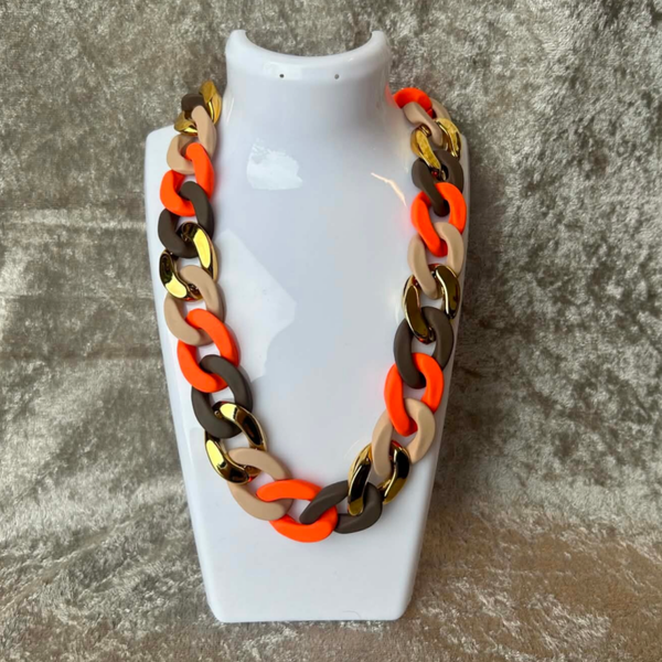 Mix Orange/gull/brun