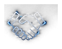 Handschlag Icon