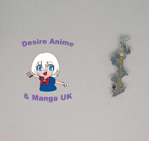Demon Slayer Zenitsu's Sword Metal Pin Badge