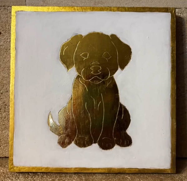 Gravure chiot