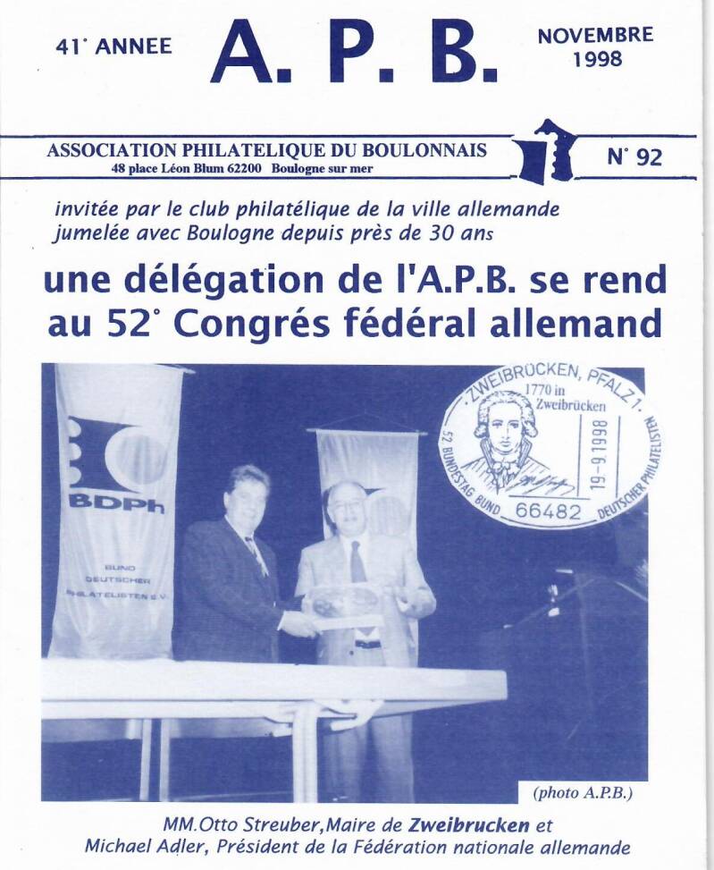 N° 92 bulletin APB