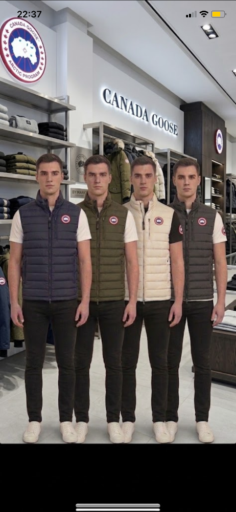 parajumper voorkant bodywarmer
