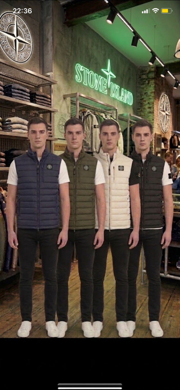stone island boddywarmer