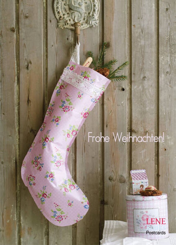 Postkarte NIKOLAUSSTIEFEL