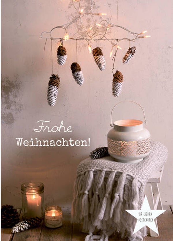 Postkarte WEIHNACHTSLICHTER