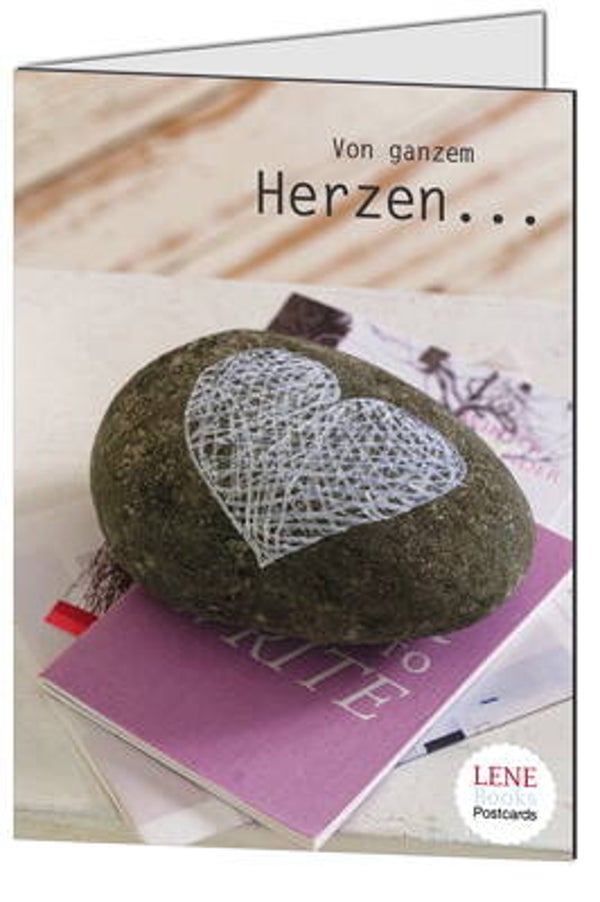 Klappkarte HERZSTEIN