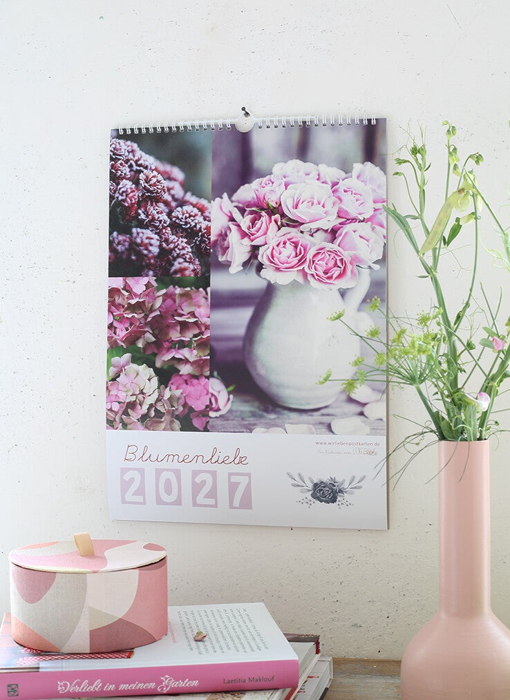 Wandkalender BLUMENLIEBE 2027