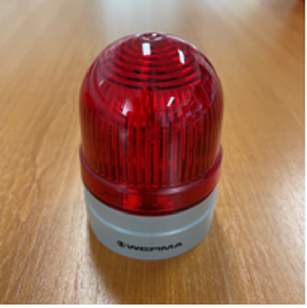 Glowing spot red laptop + lav area (LED 24V)