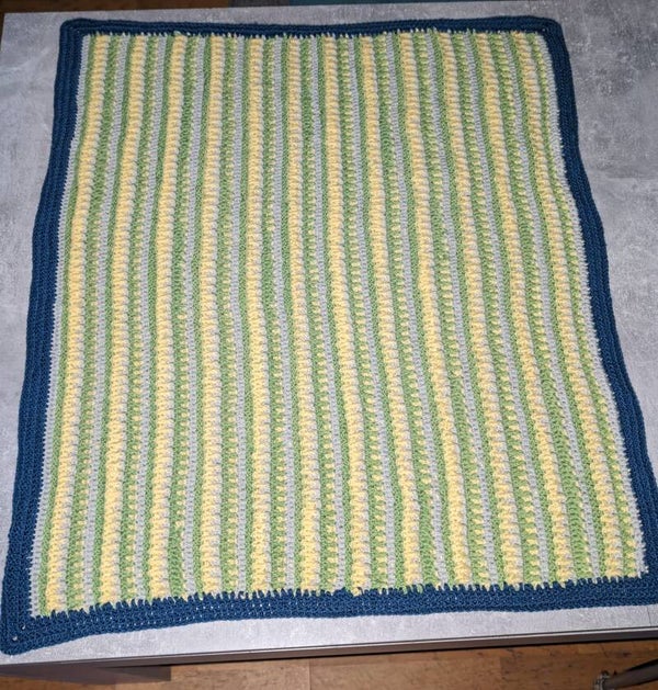 Babydecke/ Kinderwagendecke Blue Edge