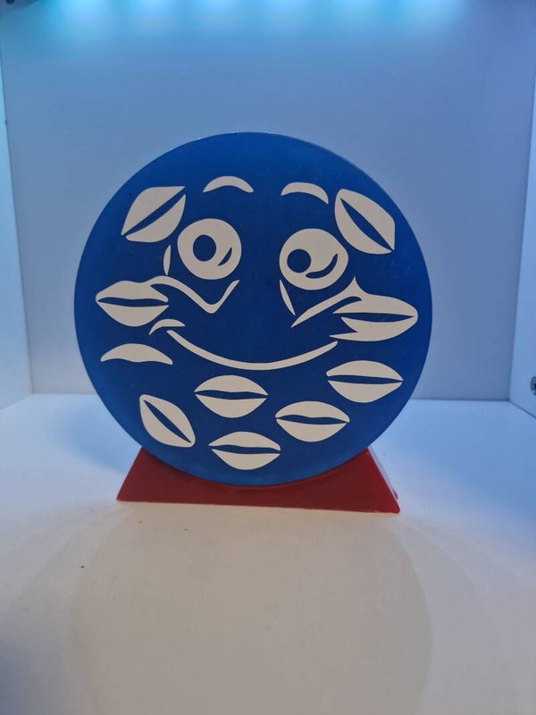 Rund Aufsteller Smiley´s Variante 26 Metallic Farben