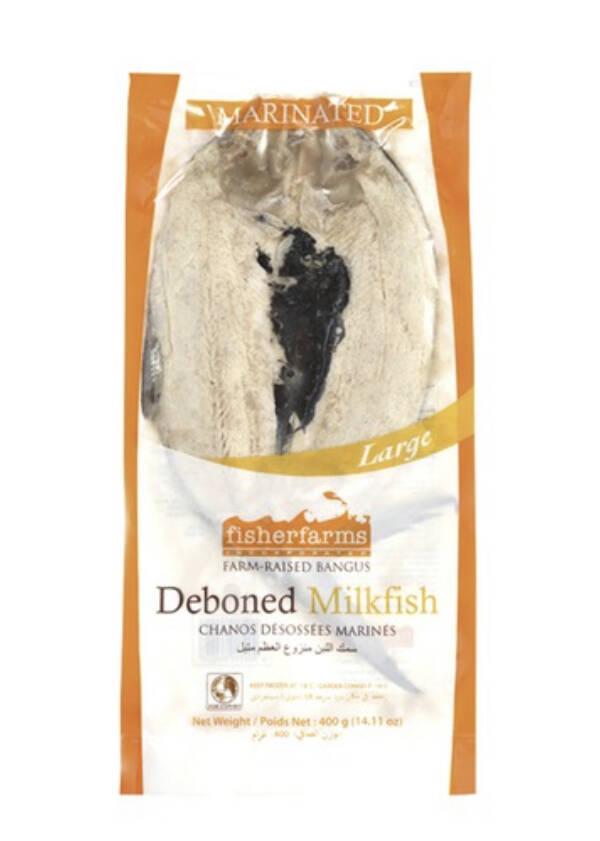 Deboned Marinated Baby Milkfish Fisher Farm 400gr