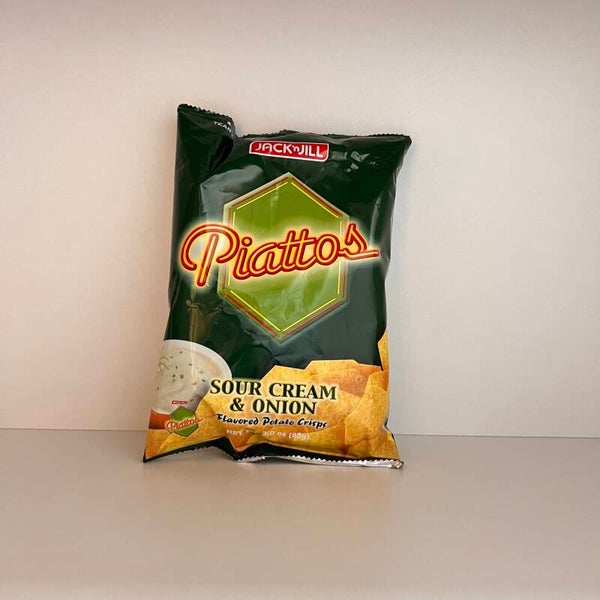 Piattos Sour Cream & Onion Jack & Jill 85gr