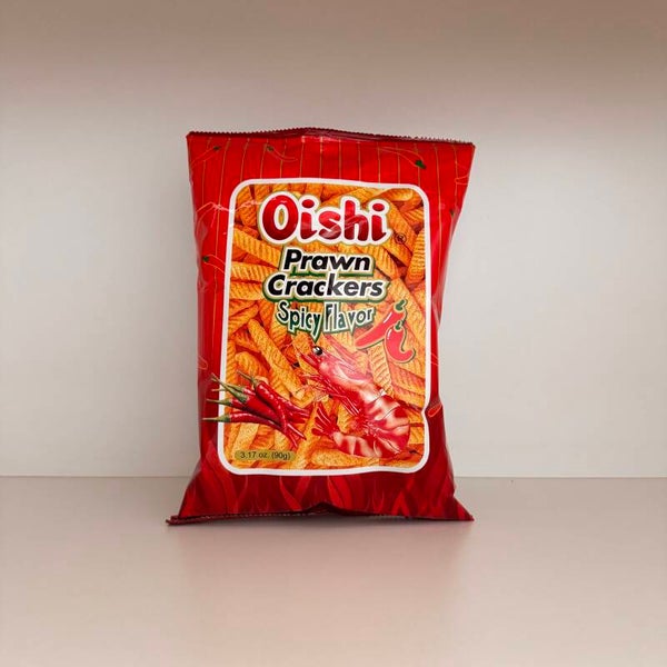 Oishi Prawn Crackers Spicy 90gr