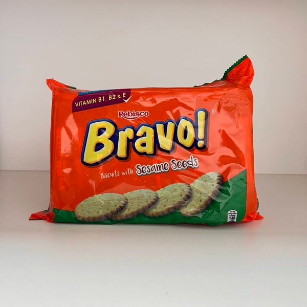 Rebisco Bravo Biscuits with Sesame Seeds 10x30gr