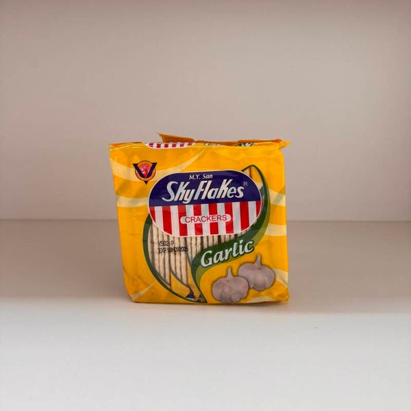 SkyFlakes Cracker Garlic 250gr