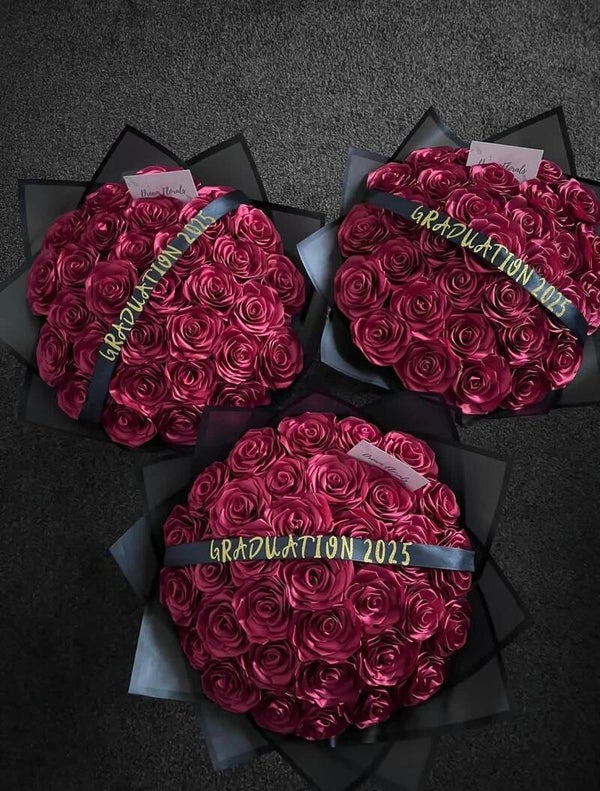 Large Satin flower bouquet