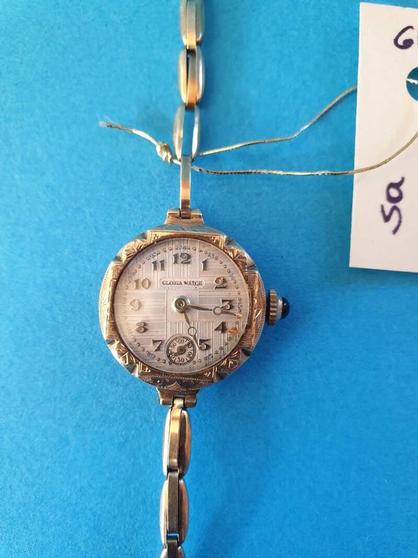 Gloria Damenuhr Gold 14kt