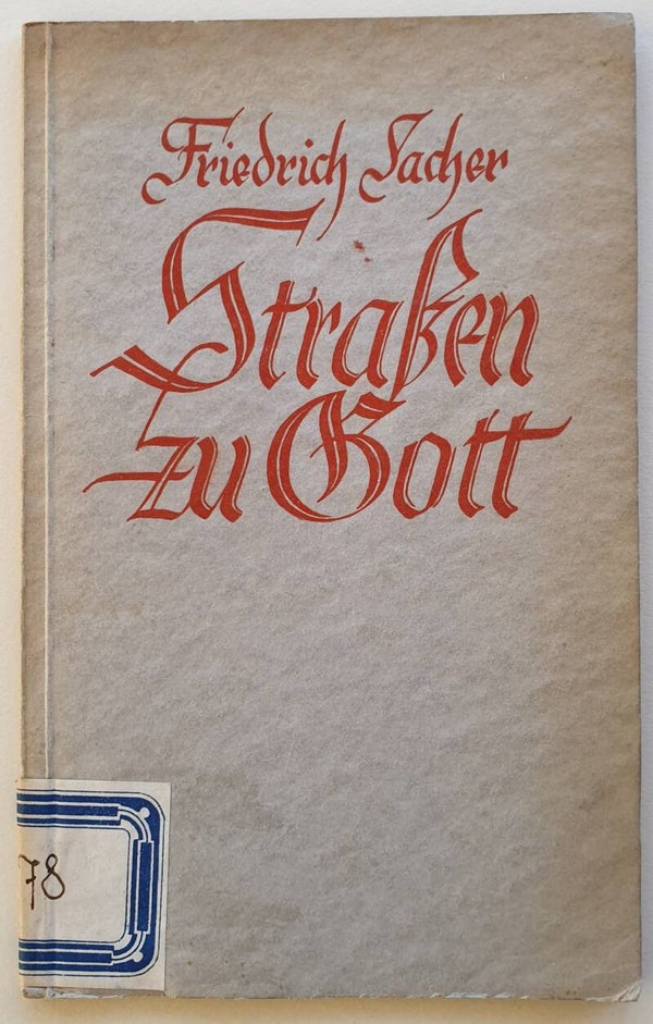 Friedrich Sacher Straßen zu Gott