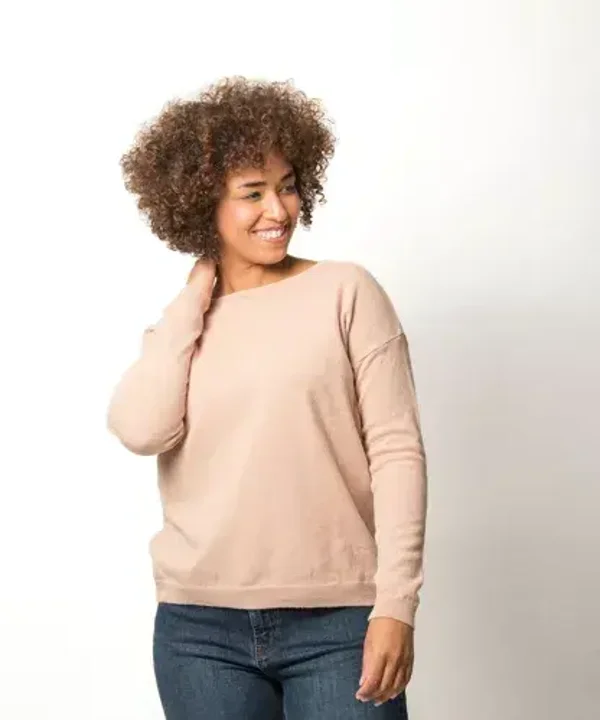 Pull col rond femme Lilly rose