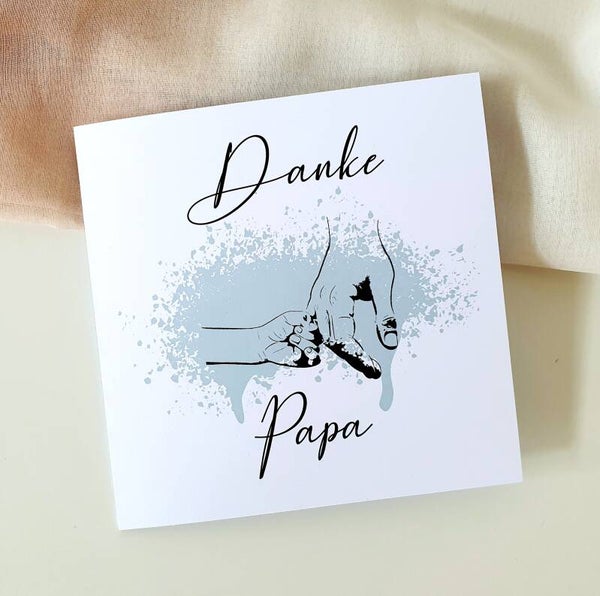 Gutschein-Rubbelkarte Danke Papa