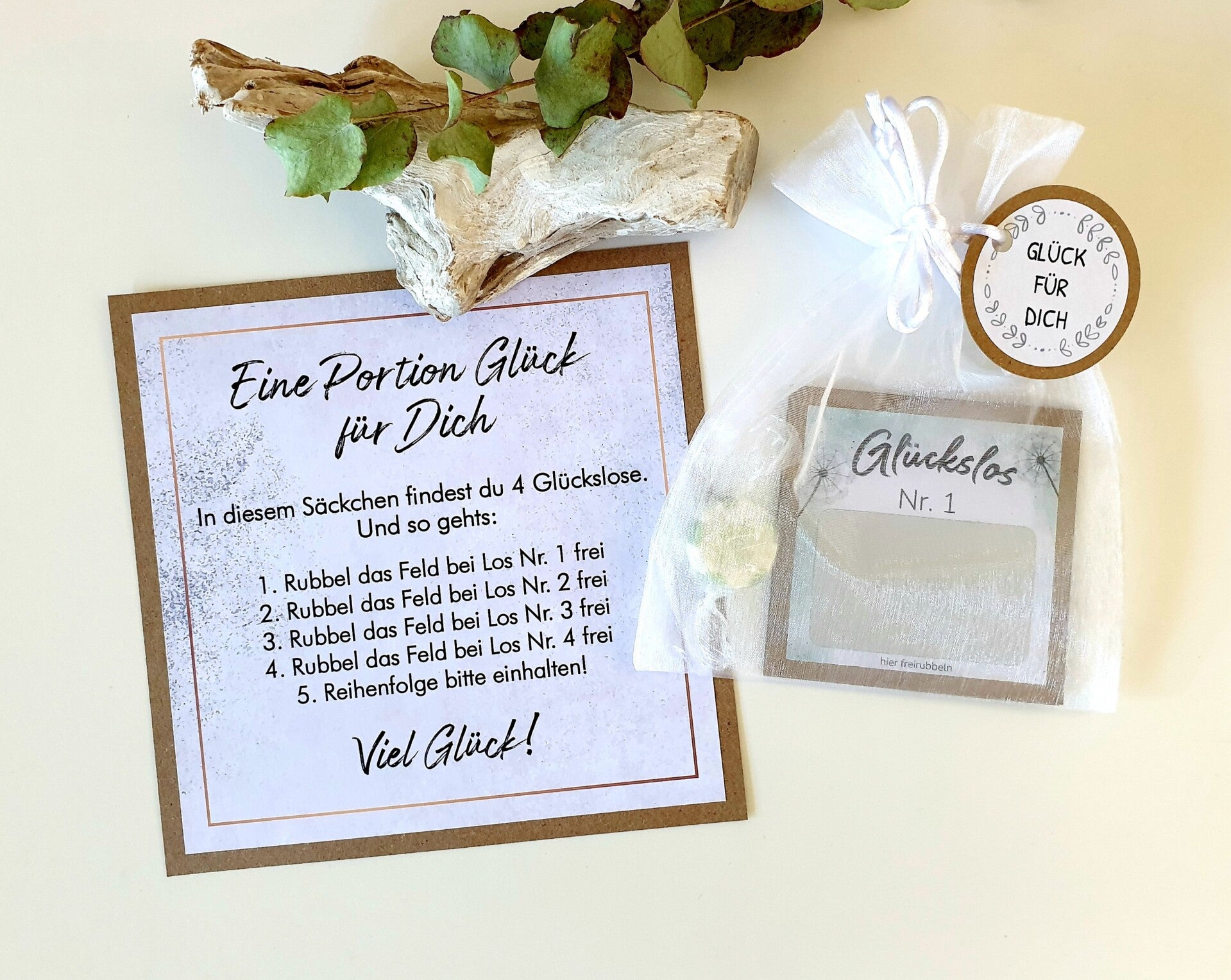 Botschafts-Rubbellos-Set GÖTTI FRAGE