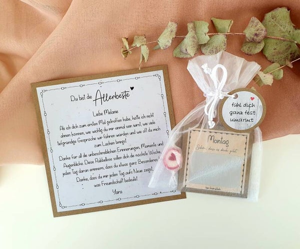 Botschafts-Rubbellos-Set Du bist die Allerbeste!