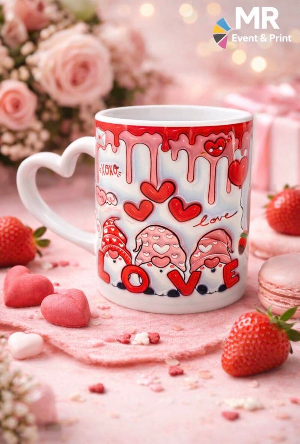 Tasse mit Herzhenkel