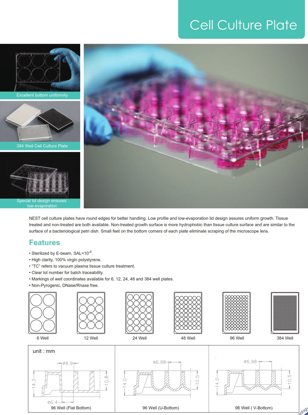 Compound Cell Plate Cell Culture Plate / Cytology / Lab consumables / Product ...