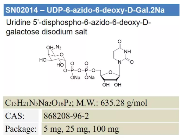 UDP-6-azido-6-deoxy-D-Gal.2Na