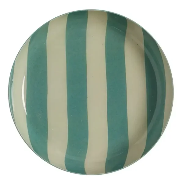 dienblad rond strepen 10cm