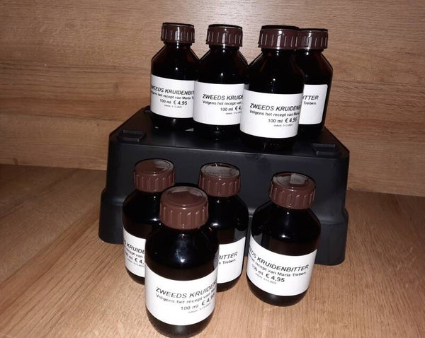 ZWEEDS KRUIDENBITTER MET ALCOHOL VOOR DE MENS