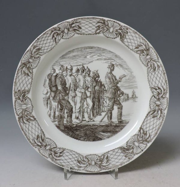 NYMPHENBURG Jugendstilteller 1. WK Entw. Prof. ROBERT ENGELS 1914-15