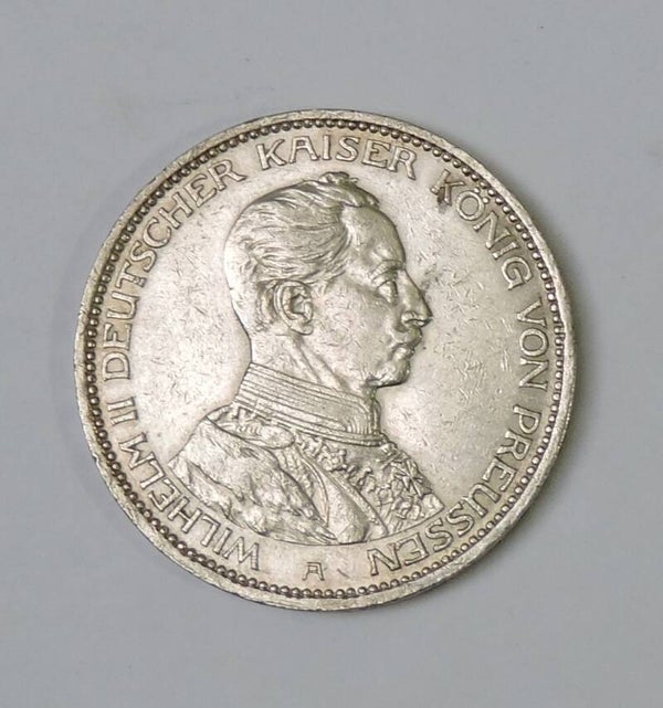 Deutsches Kaiserreich 3 Mark, 1914, Wilhelm II. Deutscher Kaiser König von Preußen