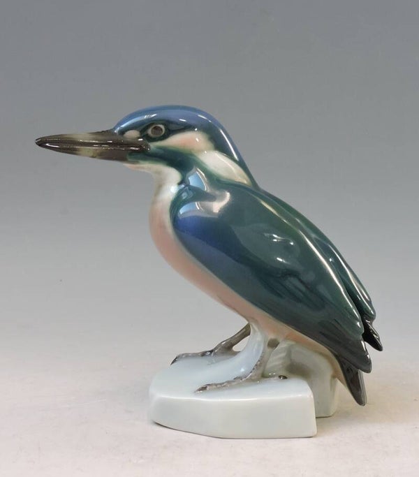 HEUBACH Thüringen seltene Jugendstil Tierfigur -Eisvogel -Entw. PAUL ZEILER 1910