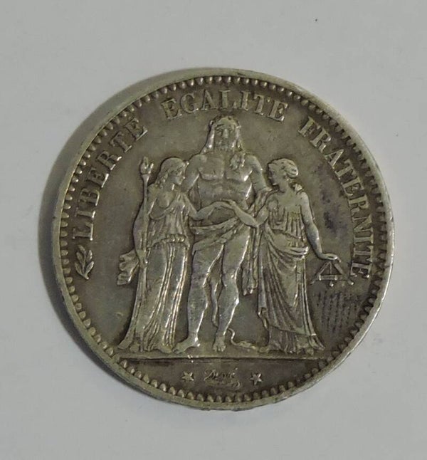 Frankreich 5 Franken, 1875