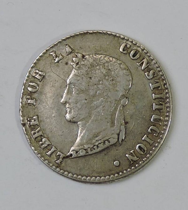 Bolivien 4 Sueldos, 1858