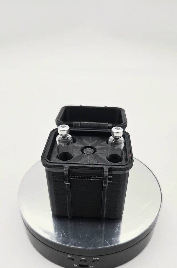 4ct Pen Cartridge Case with Purger