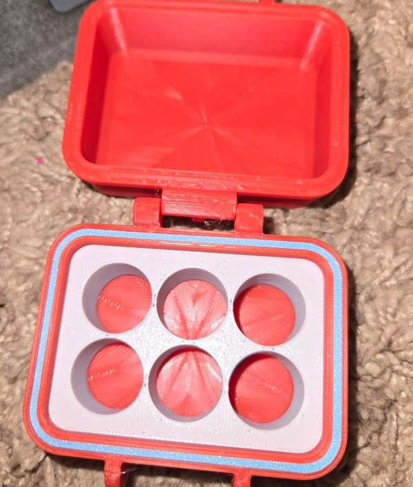 6CT Vial Case  NONCUSTOMIZABLE