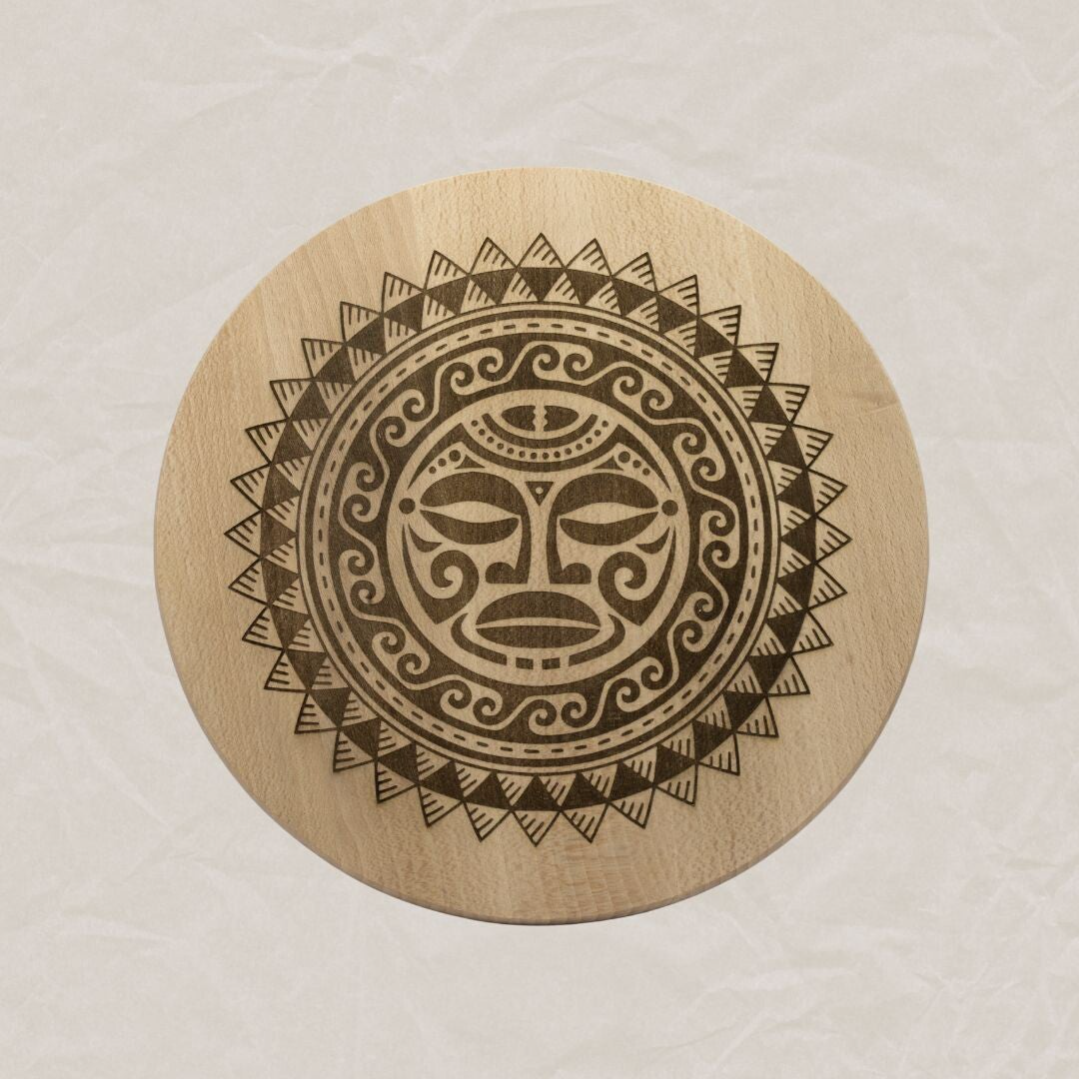 Planche Ronde en Hêtre