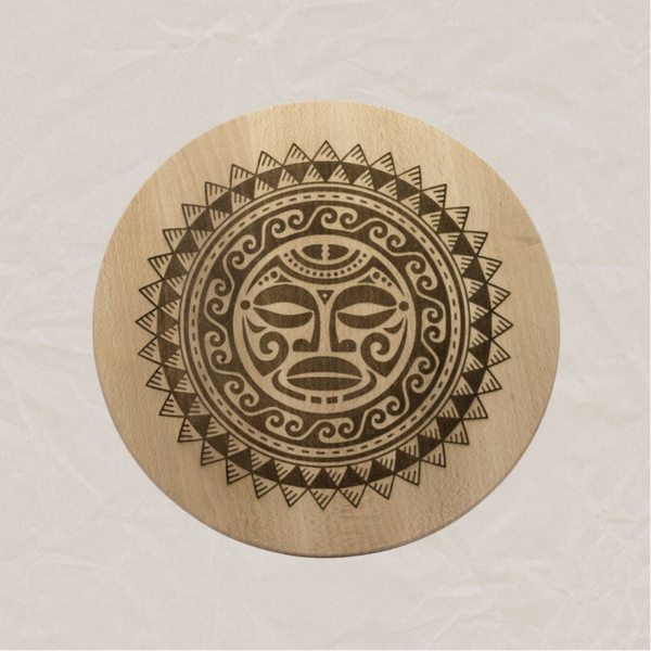 Planche Ronde en Hêtre