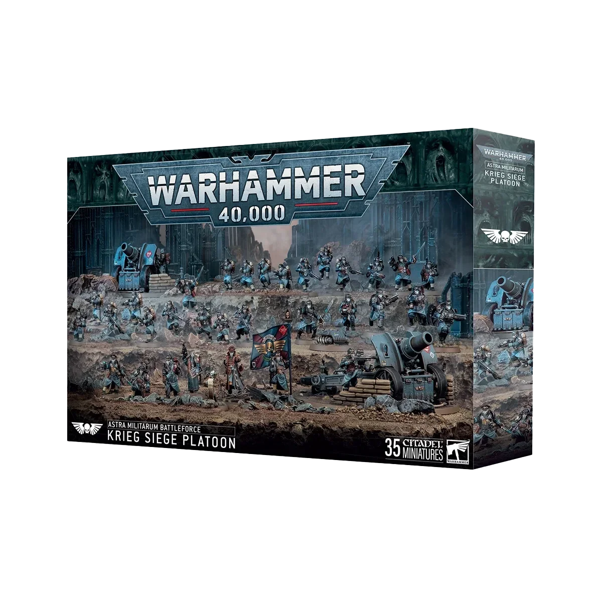 Warhammer 40K Astra Militarum Battleforce Krieg Siege Platoon