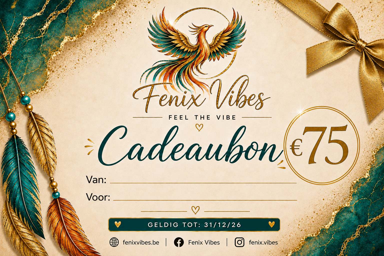 Cadeaubon 75€