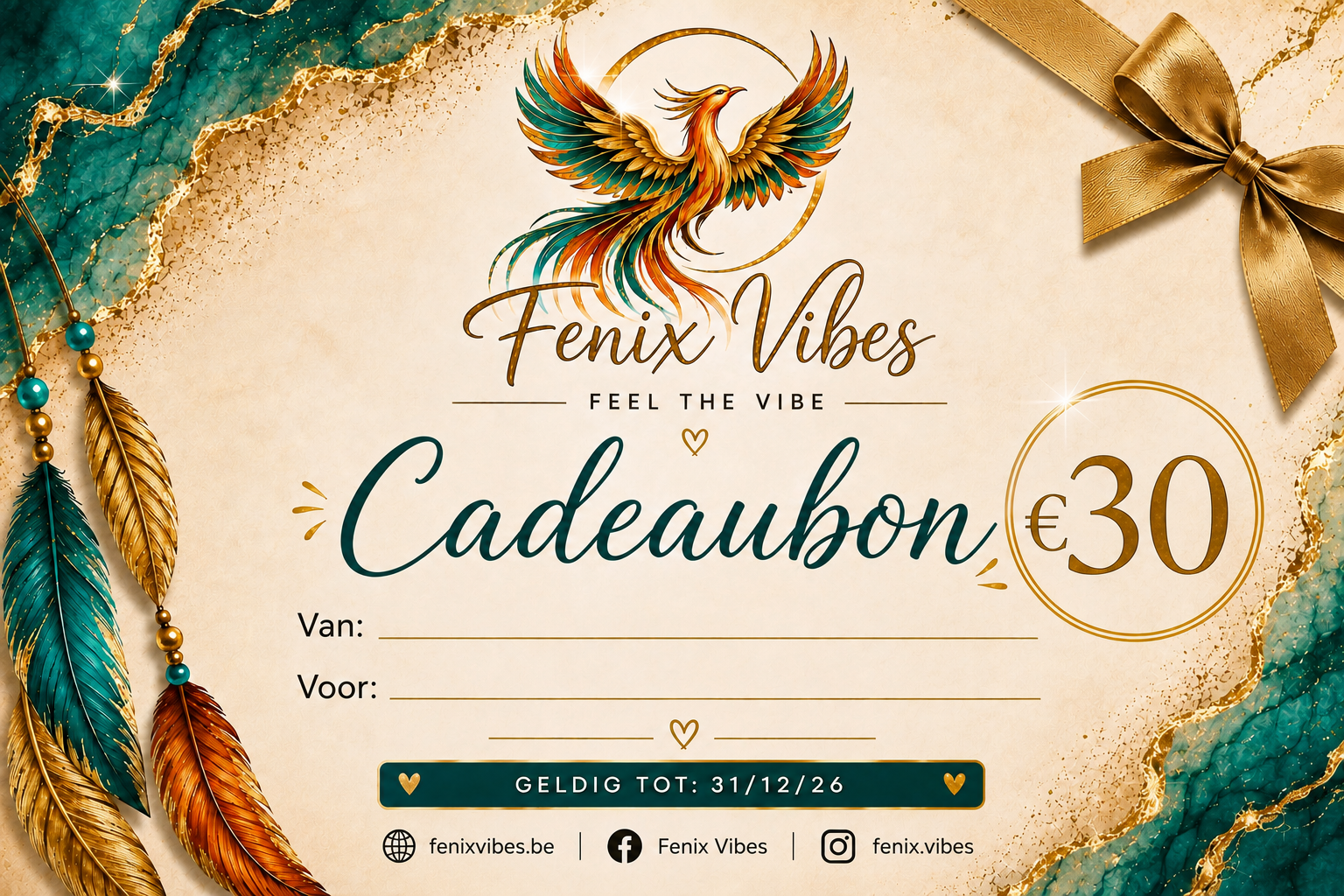 Cadeaubon 30€