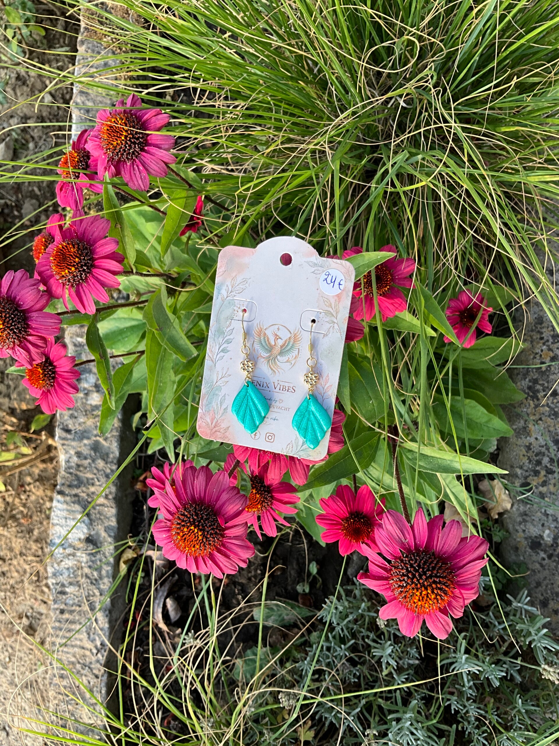 Turquoise Rose Leef