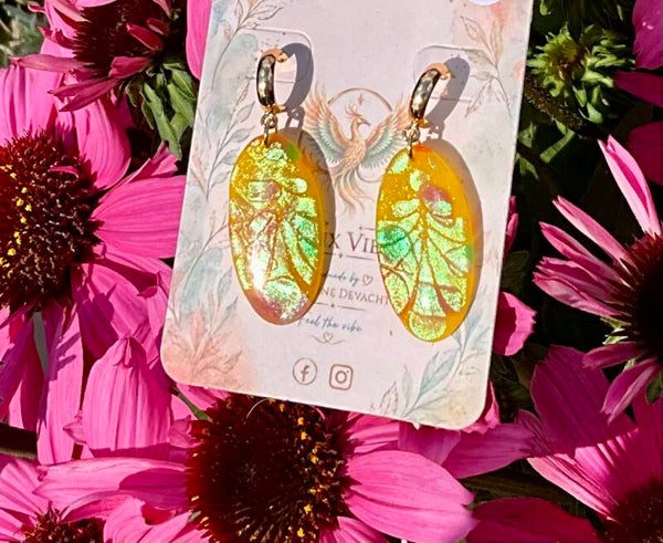 Sea glass yellow Claudia