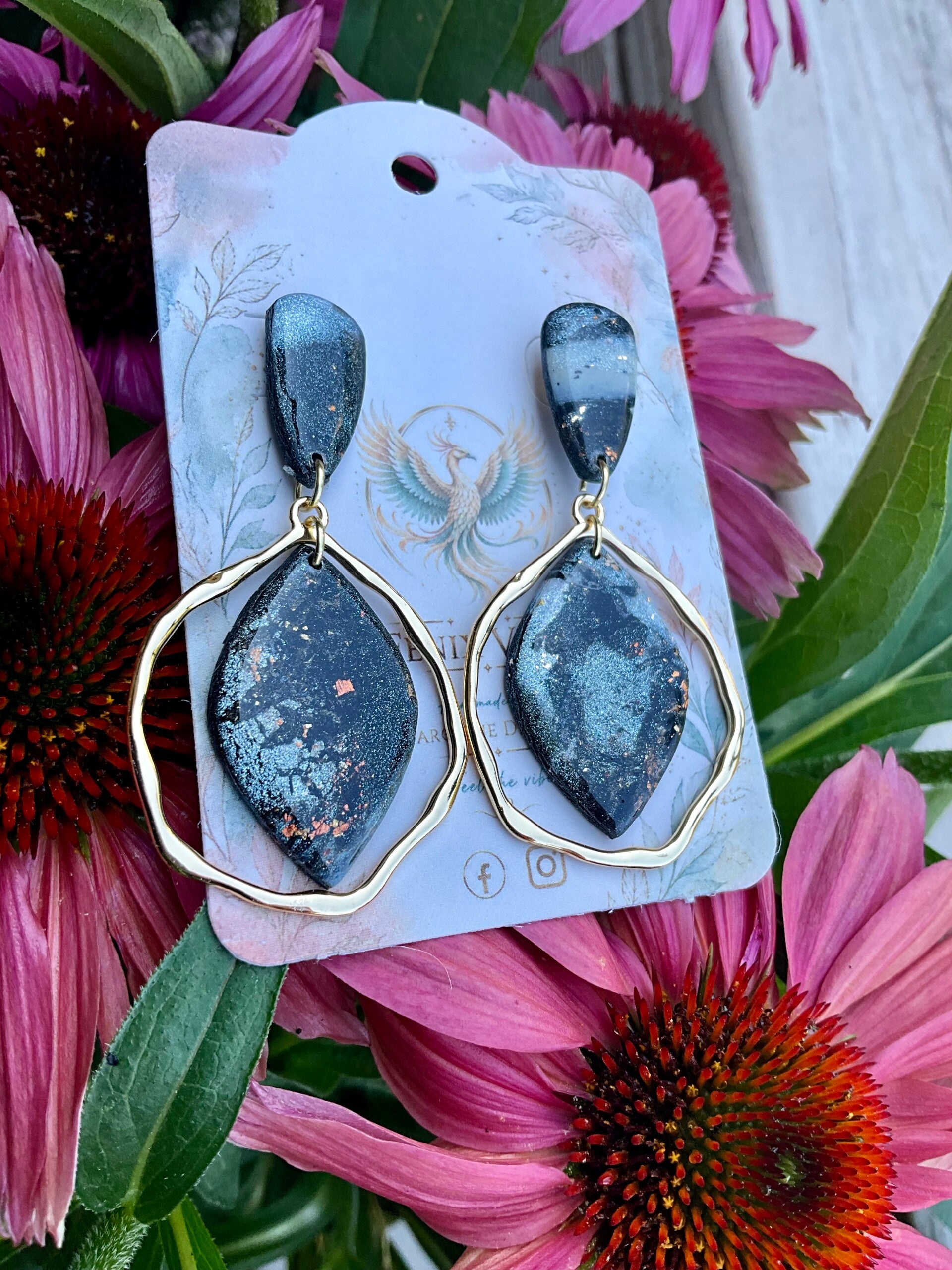 Black vibes marbled Amore Mila