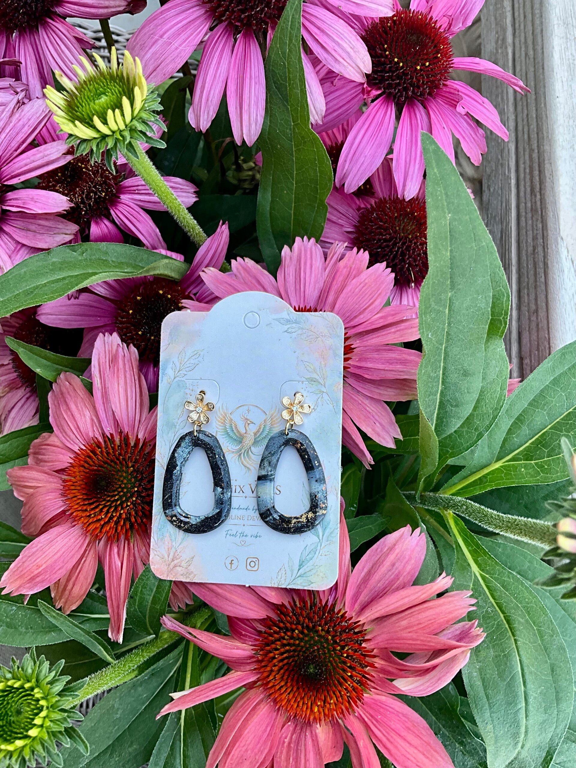 Black vibes marbled Emma